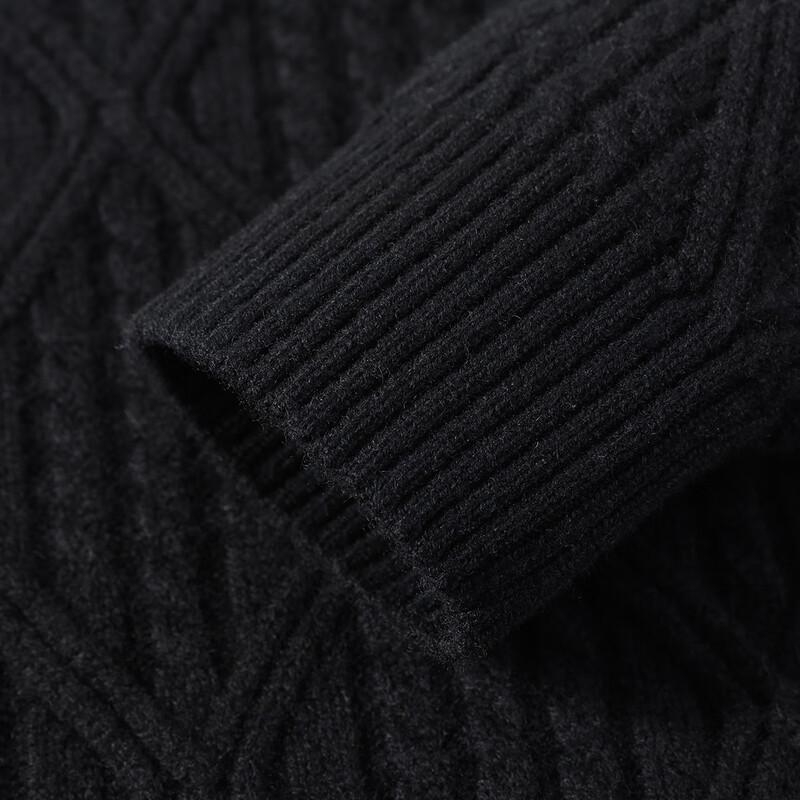 Antonio Men's 100% Pure Cashmere Thickened Pullover Sweater