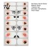 No Bake Nail Decals Halloween Glow-in-the-Dark Stickers, Gothic Spider Web Ghost Manicure Easy Use Stickers Decoration Decals, Art Accessories