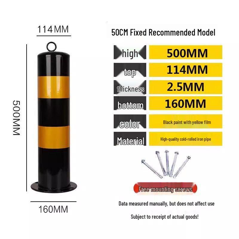 Thickened Steel Guardrail Posts & Anti-Collision Bollards - Road Barriers & Lane Dividers
