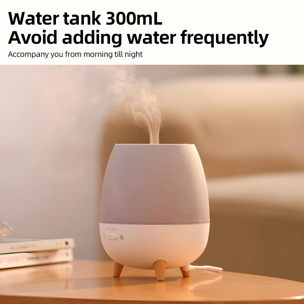 Essential Oil Diffuser with Remote Control 1H/2H/4H Timer 300ml Quiet Aromatherapy Fragrant Mist
