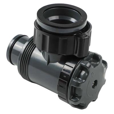 Swimming Pool Filter Pump Plunger Valve Replacement On Off Switch Fits 38 Hose Diameter and 1 1/2 Diameter Hose Connectors