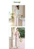 Stylish Summer Two-Piece Set: Casual T-Shirt & Wide Leg Pants for Middle-Aged Women