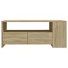  Coffee Table, Sonoma Oak, 102x55x42, Wood-based Material