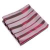 Men's Striped Jacquard Pocket Square for Weddings and Business Suits