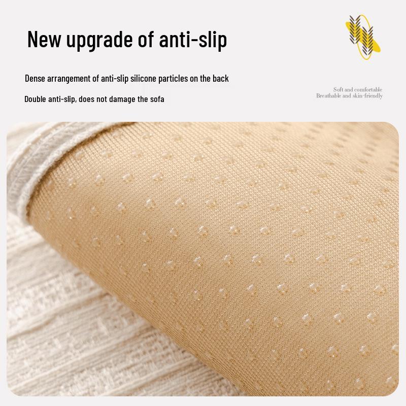 2025 Universal All-Season High-End Cream Sofa Cushion and Non-Slip Cover Set