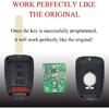 MechanMagic Key Fob Remote Replacement Fits for Honda Fit 2015 2016 2017 2018  /Crosstour 2013-2015/CR-V 2014-2016 MLBHLIK6-1T Keyless Entry Remote