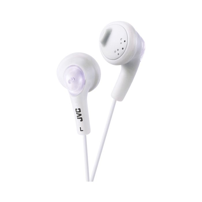 Écouteurs Intra-auriculaires - JVC - HA-F160-W-E - Filaire - Blanc - Confortable