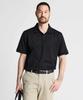 STCO Diems Lecture Silket Pq Collared Short Sleeve T-Shirt Black (Classic Fit)_Dtsvb10Csb