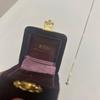 Used ete K18YG layer diamond necklace