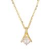 Banyan Tree S925 Silver Elegant Zircon Clavicle Necklace for Women