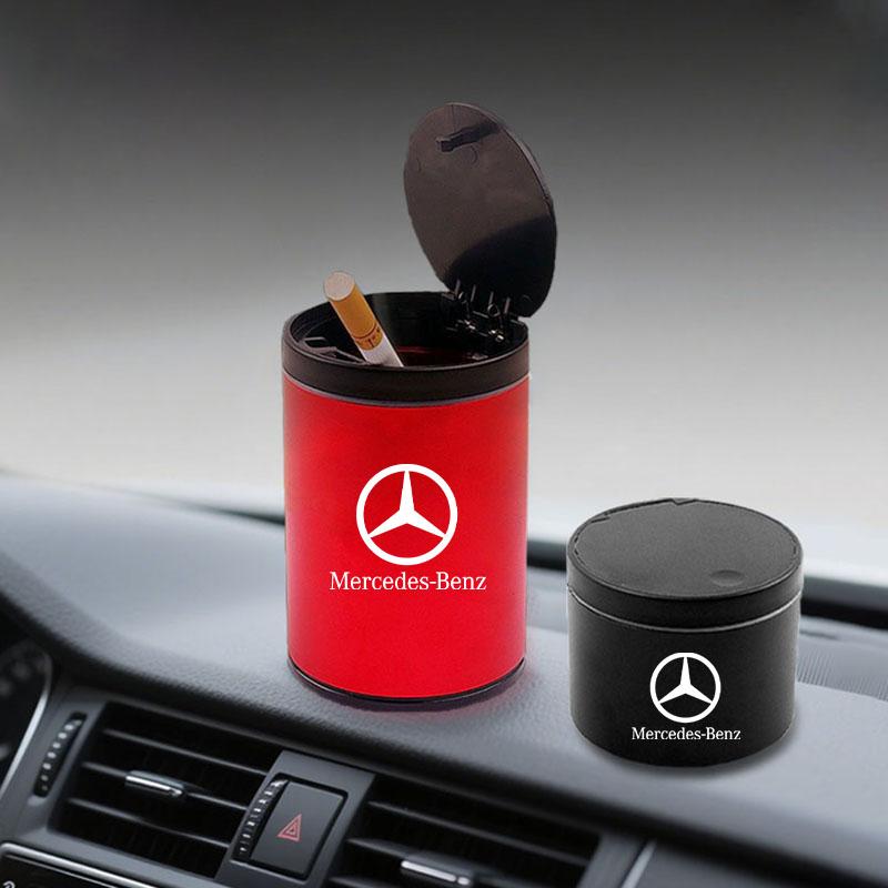 Car Ashtray Garbage Coin Storage Cup Ash Tray For Mercedes Benz B/C/E/S Class W203 W204 W205 W210 W211 W212 W221 Car Accessories RW7