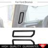 Front A Pillar Air Outlet Vent Cover For Ford Bronco -2024 ABS Carbon Fiber