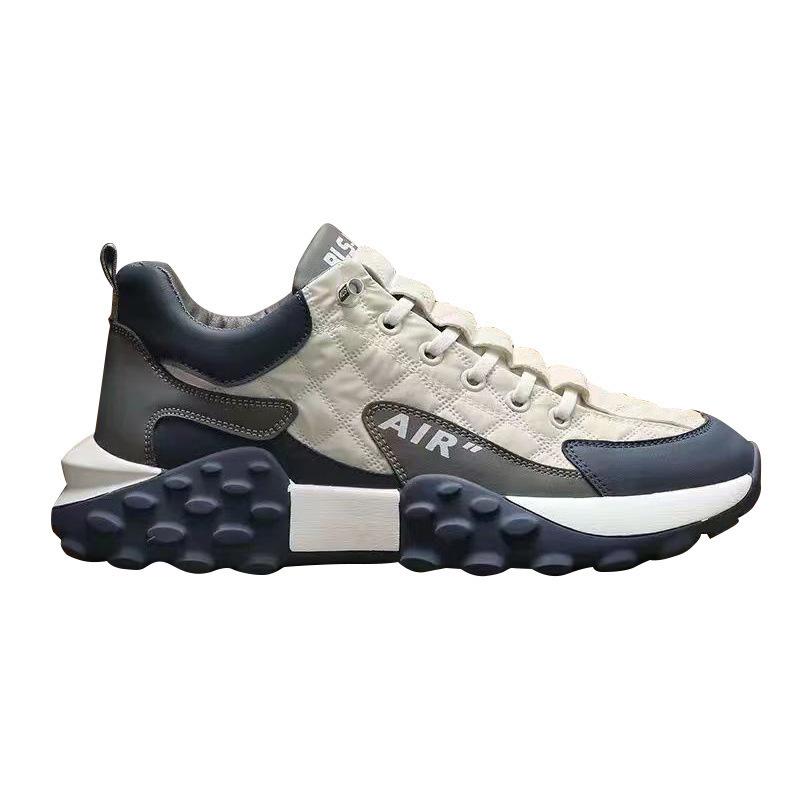 Dad Shoes Men's Casual Sole Shoes Sneakers 2024 New Thick Board Sneakers Spring and Autumn Shoes Breathable Men's Shoes