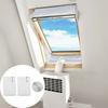 White Color Portable Air Conditioner Windproof Air Conditioner Cover  Air Conditioning Units