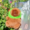 Capybara Plush Toy Keychain – Cute Stuffed Animal Backpack Clip