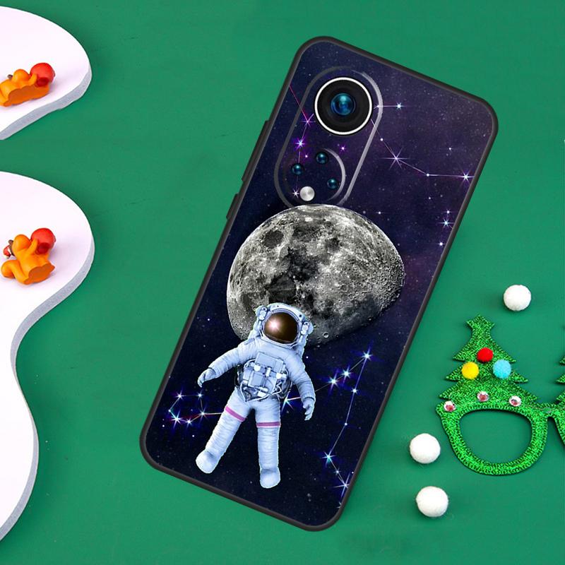 Moon Stars Space Astronaut Case For Honor 200 Lite 50 70 90 X9c X9b X9a X8a X8b X7a X6a X8 X9 Magic 7 5 6 Pro Cover