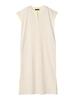 Ships Colors Women's Mini Waffle French Sleeve Skipper Dress, Hand Washable, Off-White, 224520043