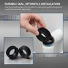 Flush Pipe Rubber Gasket 119668001 for Toilet Internal Repair Leakproof Water Seal for Low Level Bathroom Maintenance