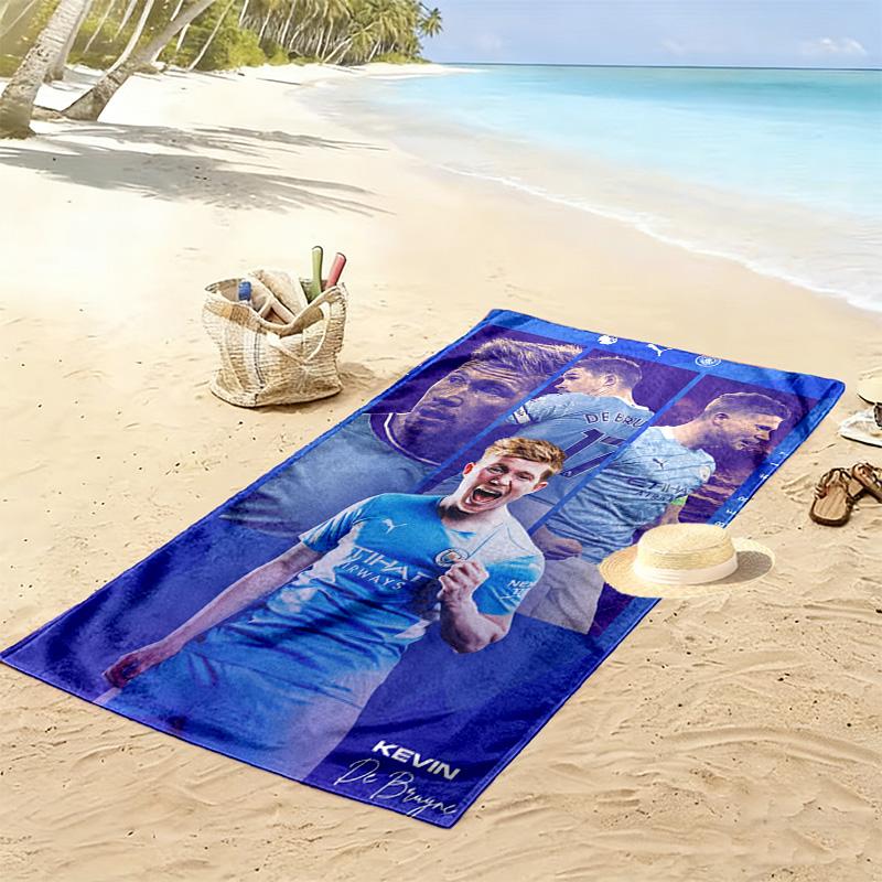 The Brain Kevin De Bruyne Beach Towel Portable For Travel Outdoor Camping Seaside Quickdrying Swim Towel Swim Travel And Vacation Towels Beach