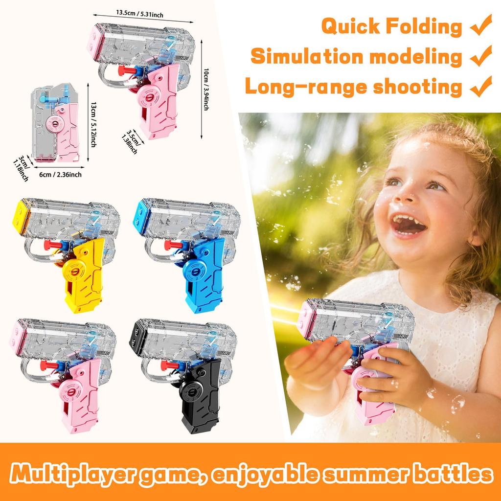 Folding Fingertip Rotating Double Hole Water Children's Toy Water Spray