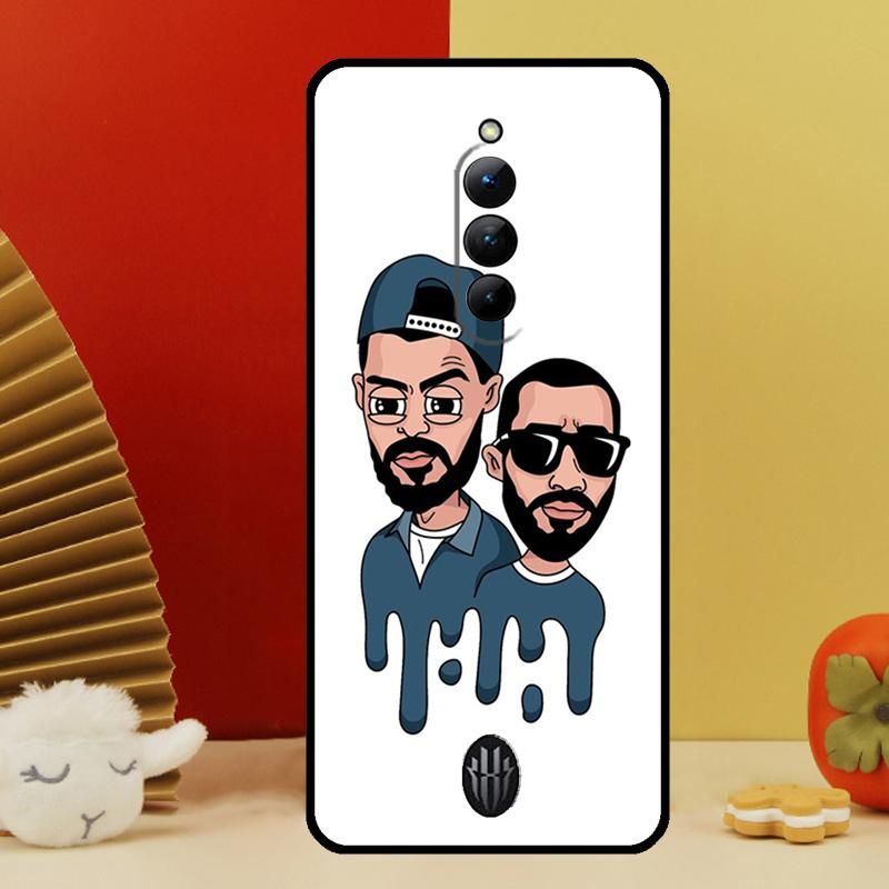 MiyaGi Andy Panda Case For Nubia Red Magic 10 Pro Plus 6 7 Pro 6S 7S 6R 5G RedMagic 9 8 8S 9S Pro Plus Cover