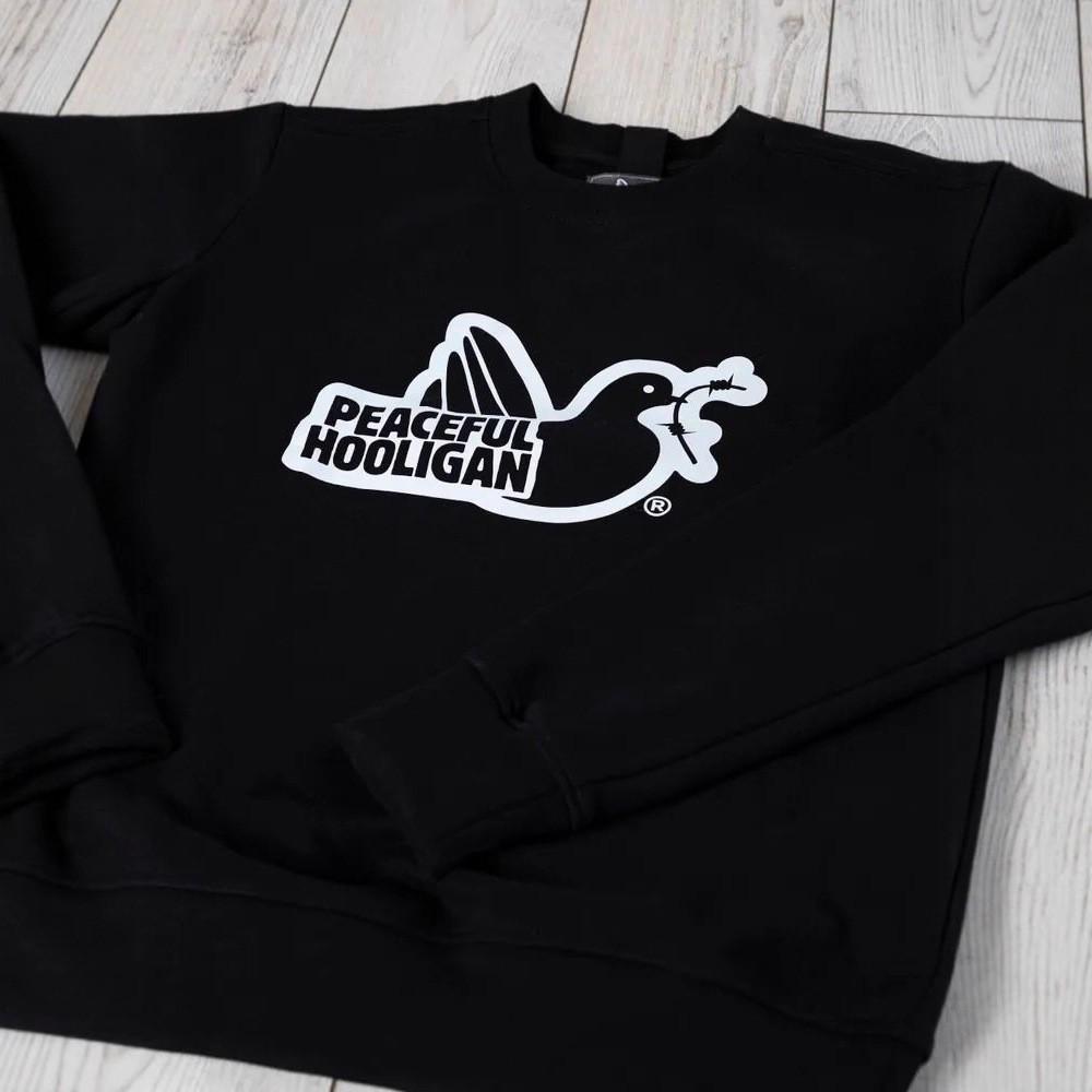 2025 Stilvoller Hoodie mit Fleece-Futter: Trendig, Dick, Rundhals mit Elegantem Persönlichkeitsdruck für Vielseitiges Pendeln. XL white