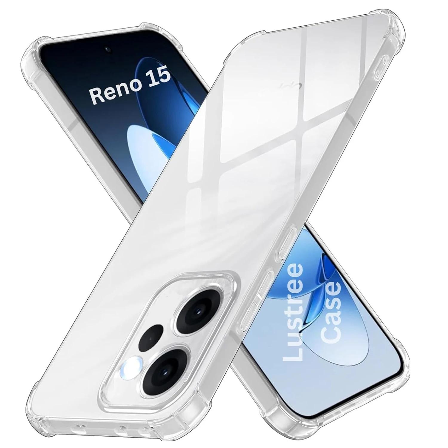 Phone Case for OPPO Reno 15 Pro Max 15F 15FS Reno15 F FS 5G Four-Corner Anti-Drop Protect Textured Point Antiskid Capa For RENO 15 5G