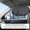 Car Window Sunshades, Blocking Sunlight Without Obstructing Driving View, Sun Protection And UV Shield