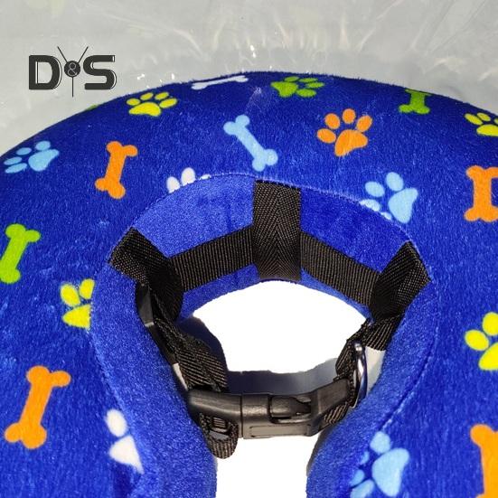 Inflatable Dog Cone Collar for Large Dogs Cats Adjustable Soft Dog Surgery Collar Pet Licking Prevention Donut Collar