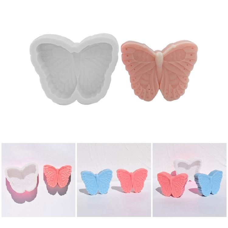 Realistic Butterfly Silicone Molds for Making Candle Home Decoration Butterfly Silicone Candle Molds for Epoxy Resin