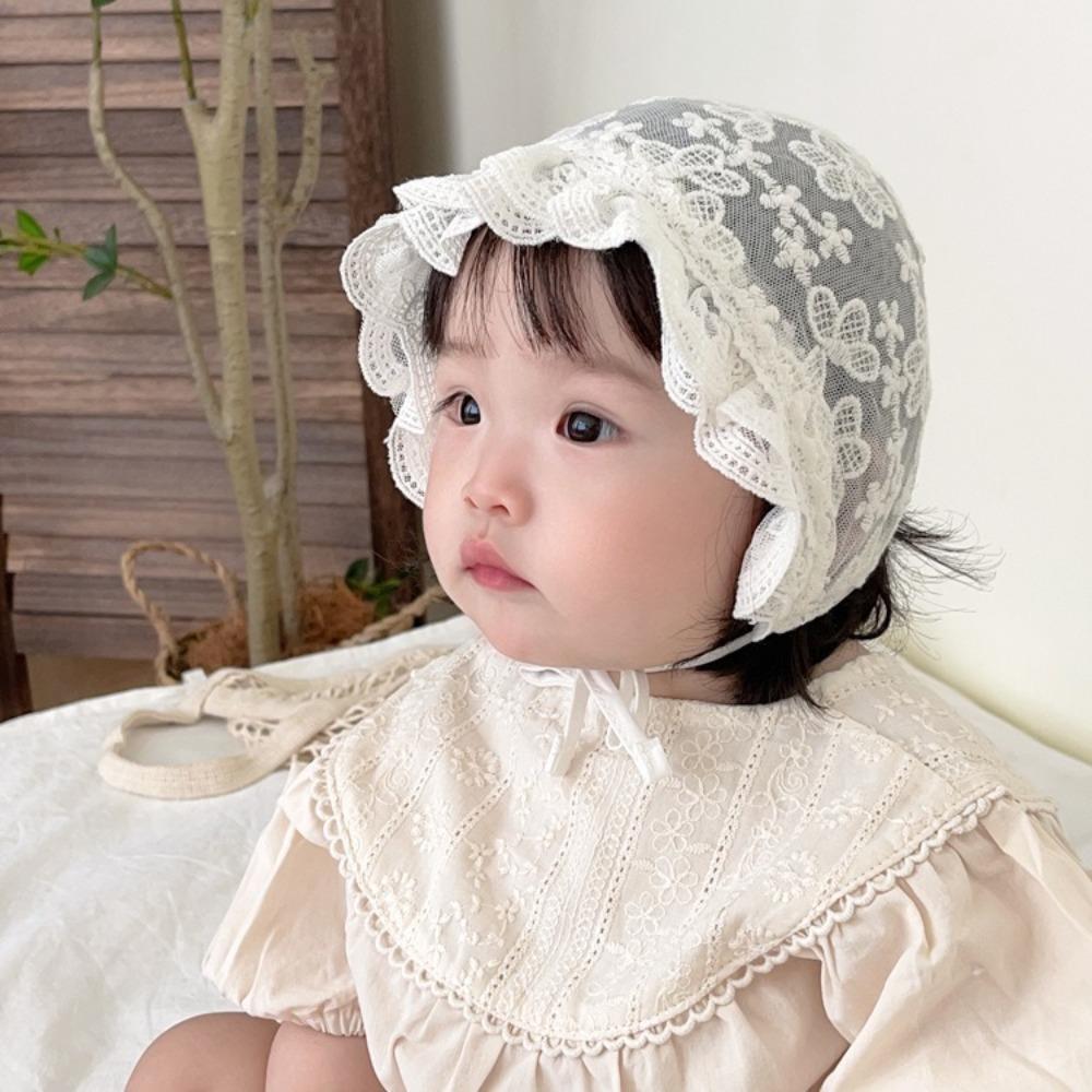 

Волан Дитячий Капелюшок Мереживна Квітка Капелюшок Принцеси Милий Дівчачий Сітчастий Капелюх від Сонця Літо