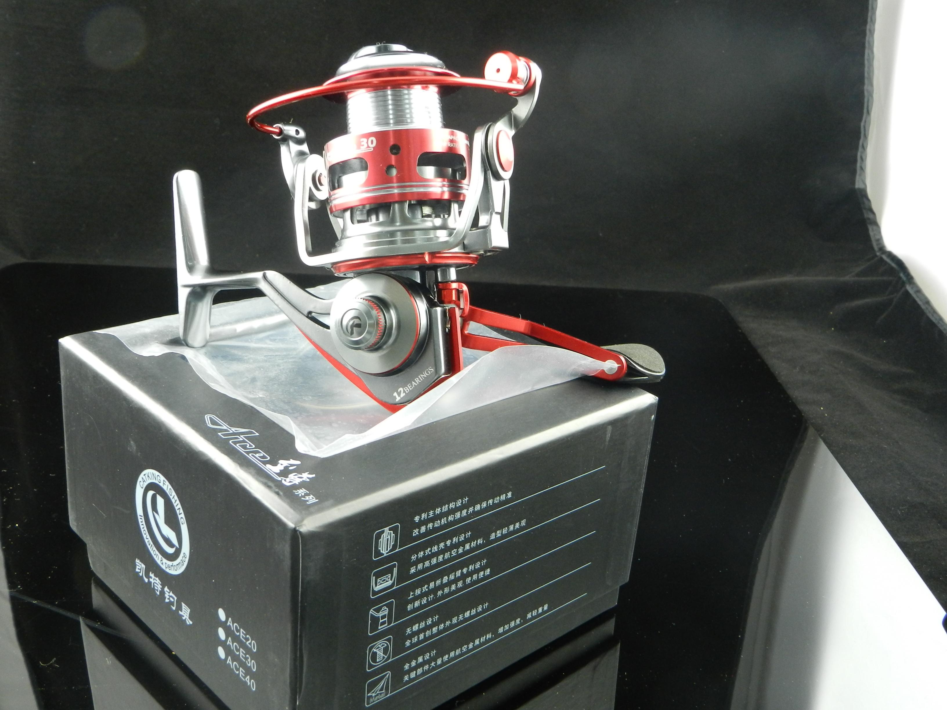 

HENGJIA бренд ACE серии спиннинговая рыболовная катушка из углеродного волокна тормозная система прялка рыболовная катушка 2000-6000 3000