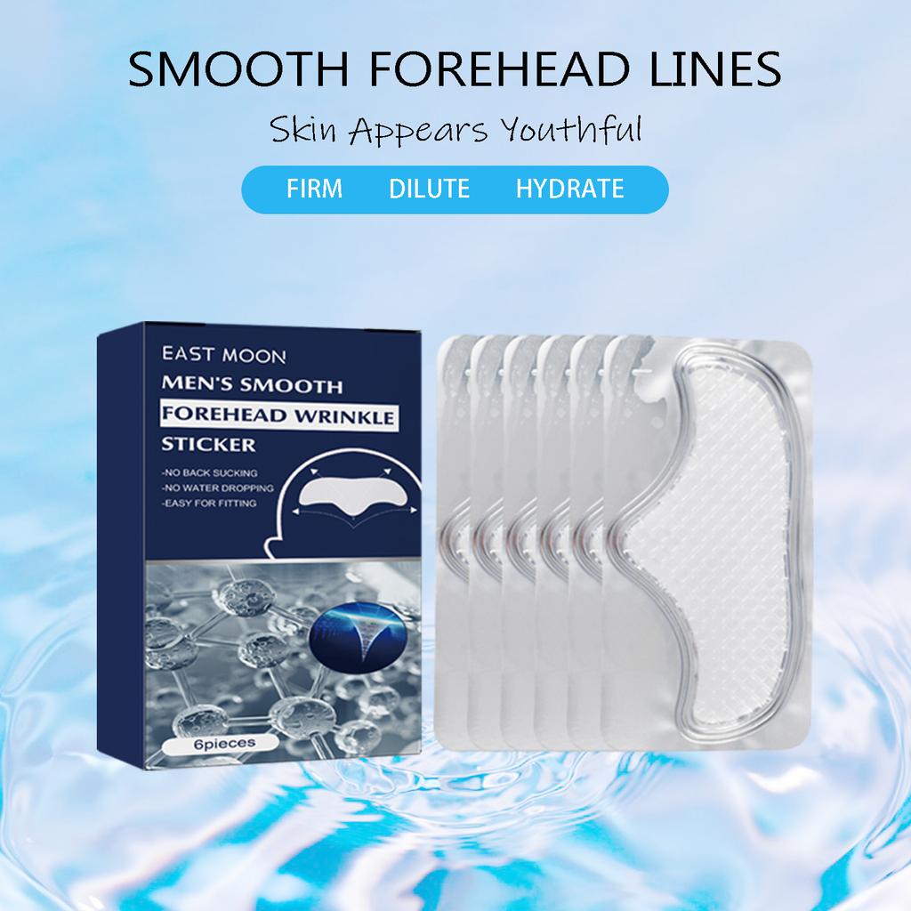 East Moon Men'S Anti-Wrinkle Forehead Sticker, Smoothing And Firming The Forehead, Fading Fine Lines And Wrinkles Character Lines Anti-Wrinkle Sticker