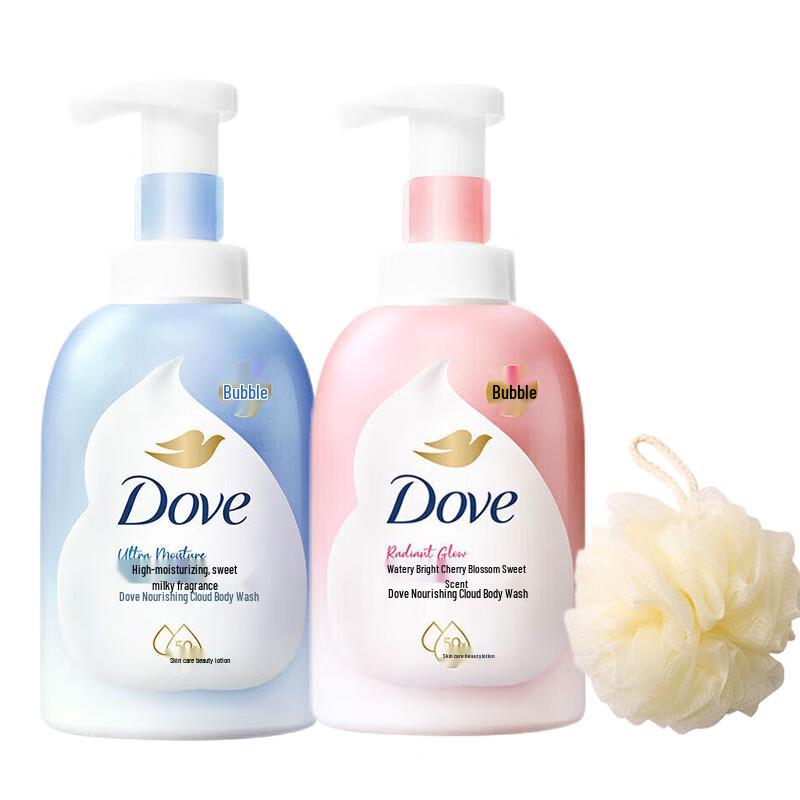 

Dove Foaming Shower Mousse Set