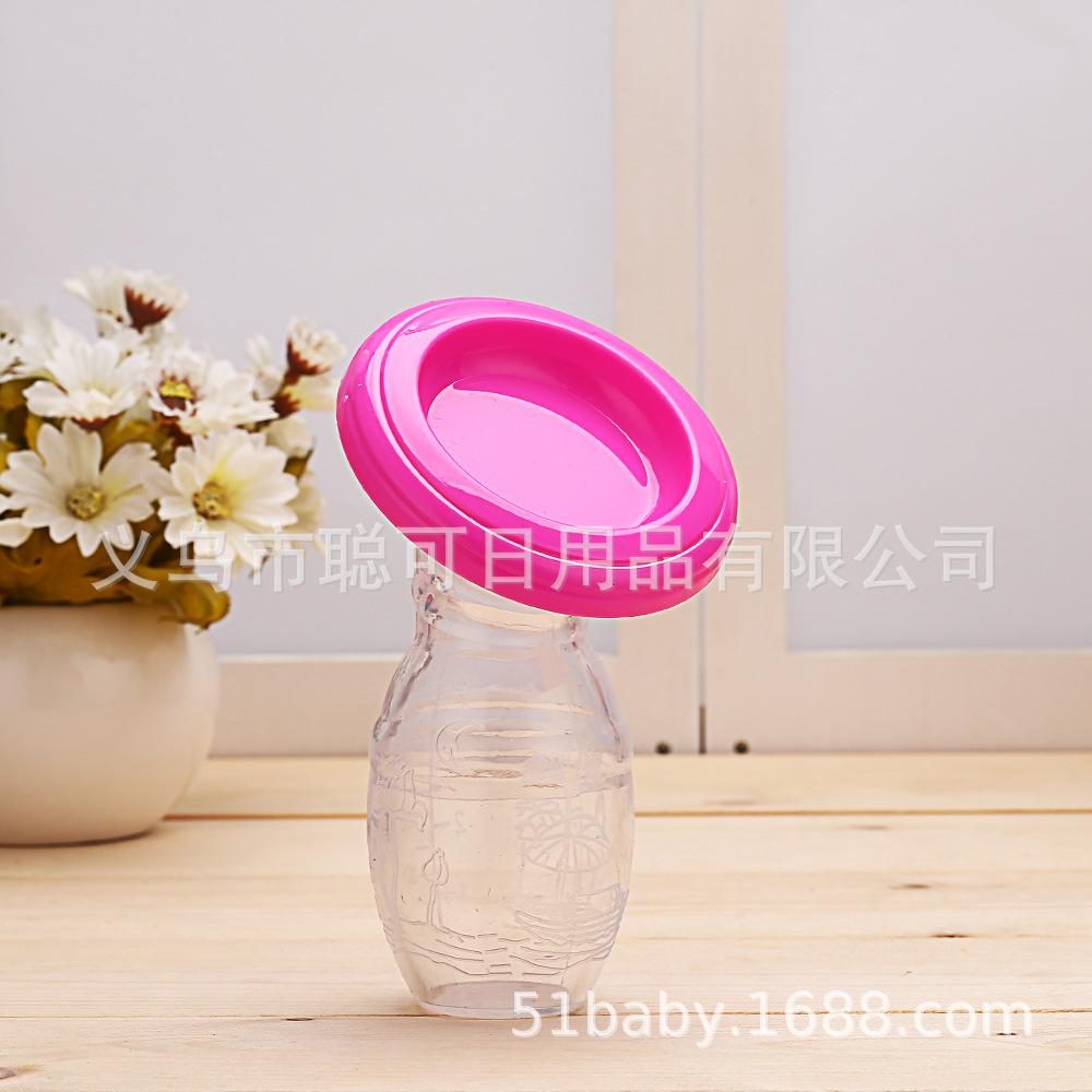 Breastfeeding Baby Feeding Manual Breast Pump Partner Breast Collector Automatic Correction Breast Milk Silicone Pumps BPA Free