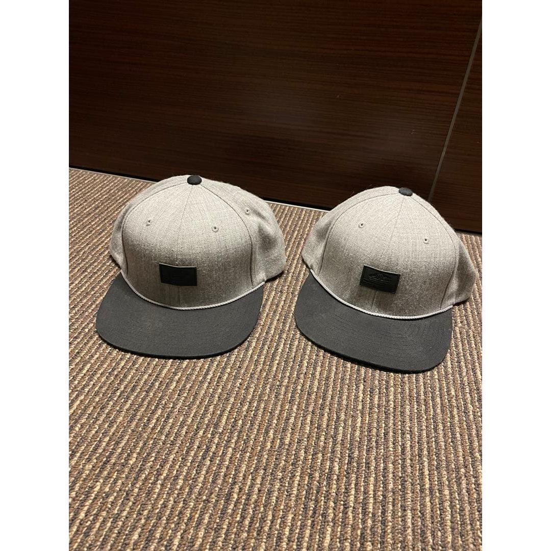 Used vans gray flat brim cap