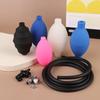 PVC Inflator Bulb Air Pump For Sphygmomanometer Blood Pressure Monitor Handheld Health Care Accessory Ball Plastic/Metal Valves