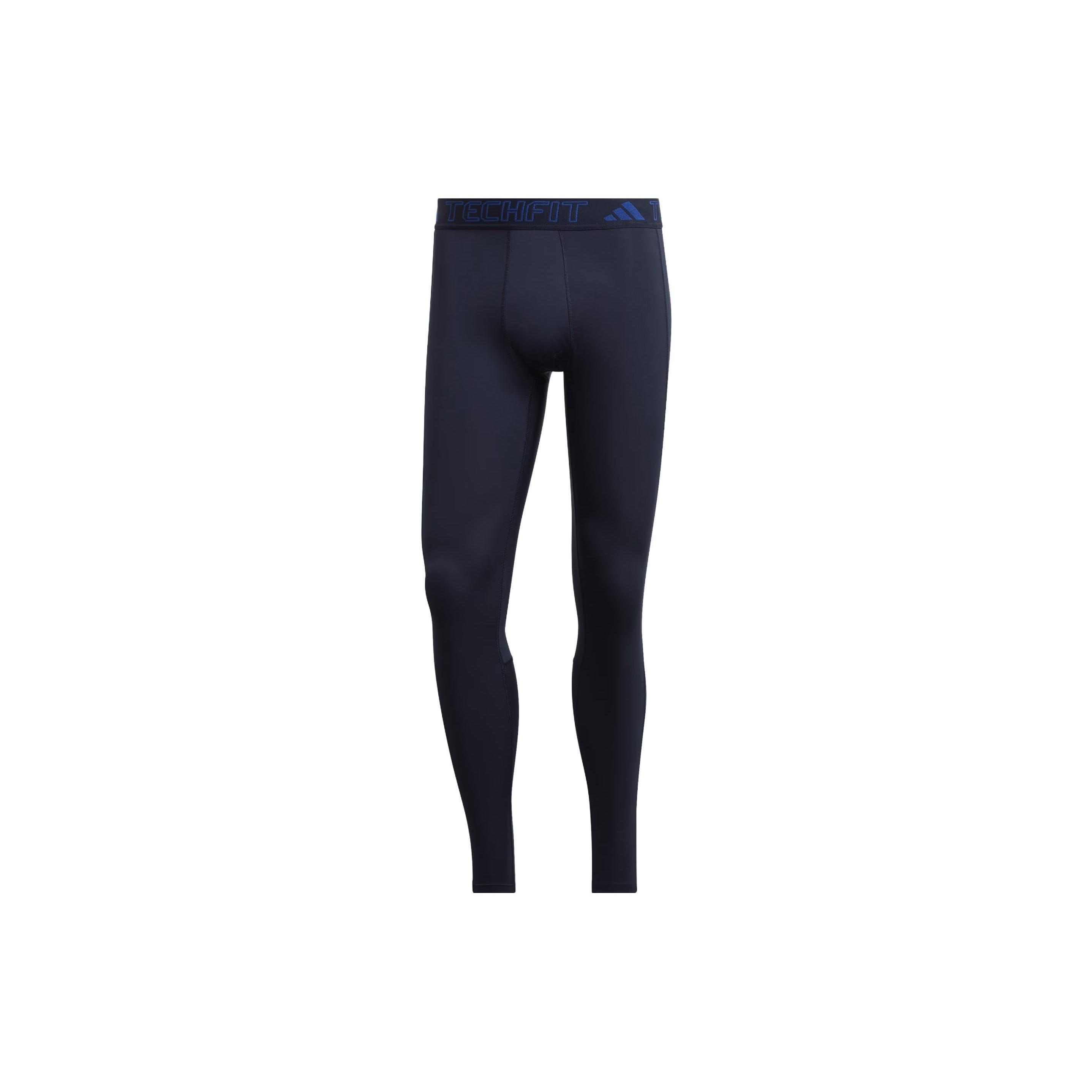 adidas Techfit Training Long Tights Asia Sizing  Blue  Men s HD3522 M
