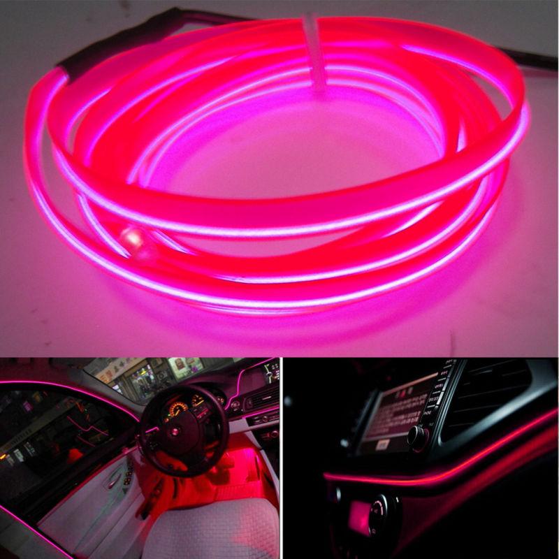 RGB Multi-Color Interior Atmosphere Light Kit with 4PCS 6M Strip