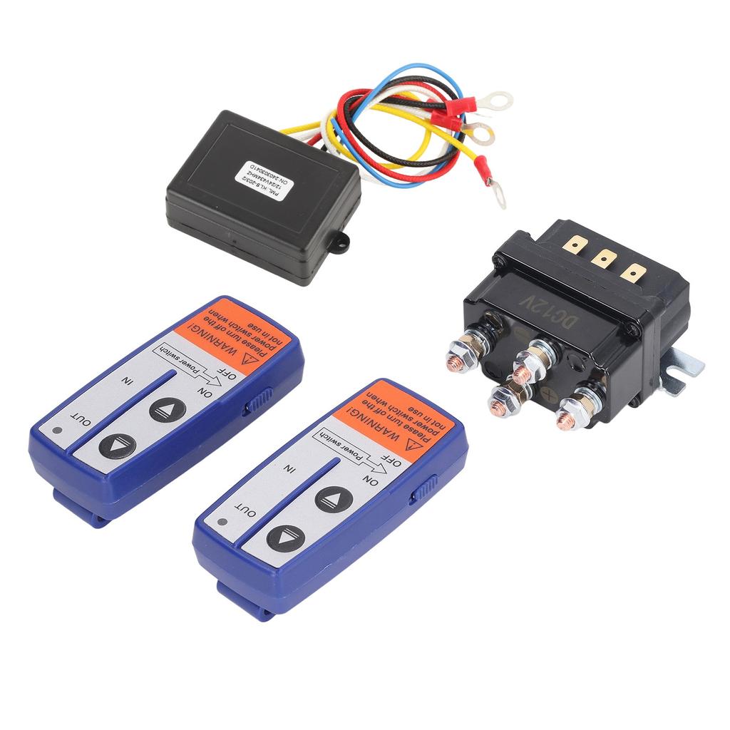 Kit releu troliu 12V 250A cu comutator contactor releu telecomandă pentru vehicul industrial