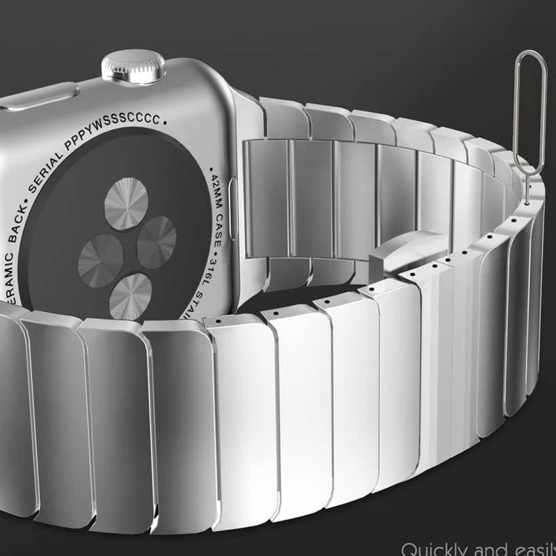 Steel Band For Apple Watch S11 S10 42mm Strap Smartwatch Stainless Steel Link Bracelet iwatch Series SE3 40MM