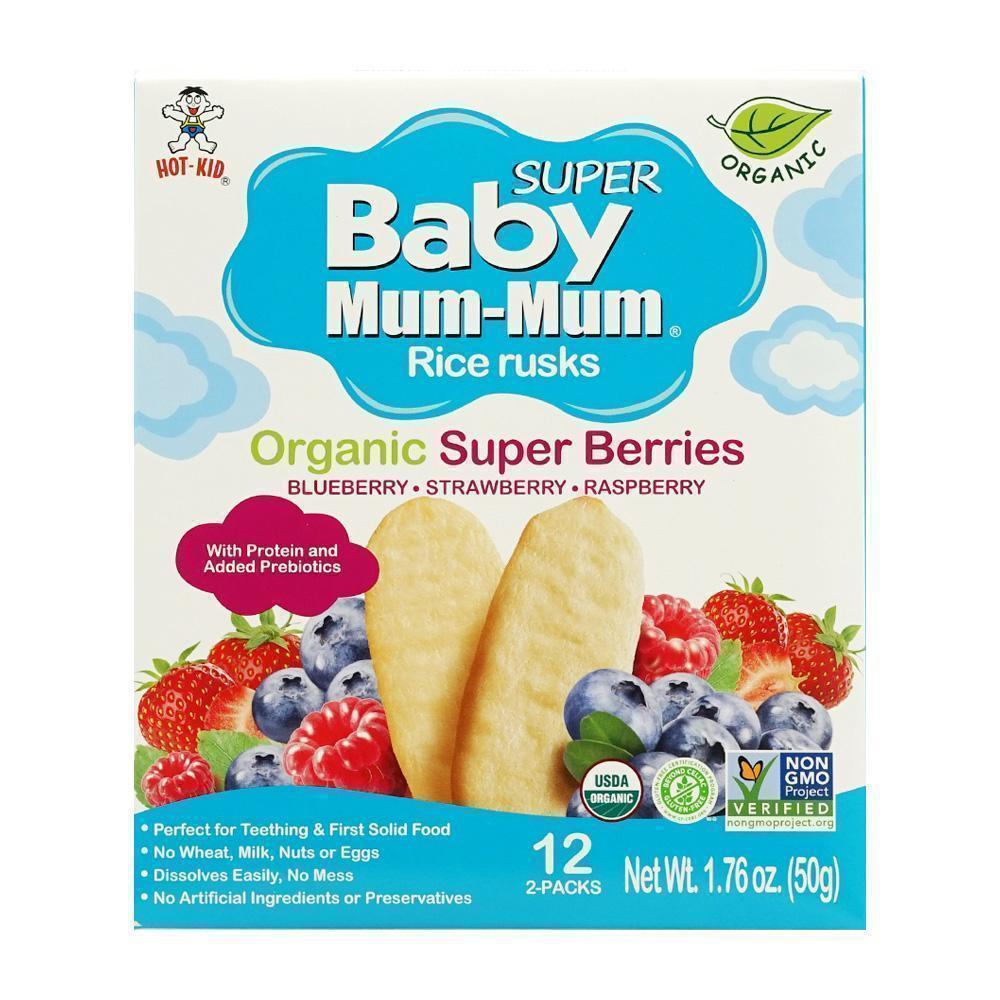 

Распродажа - Сухарики из риса Super Baby Mum-Mum Super Berries, 24 шт.