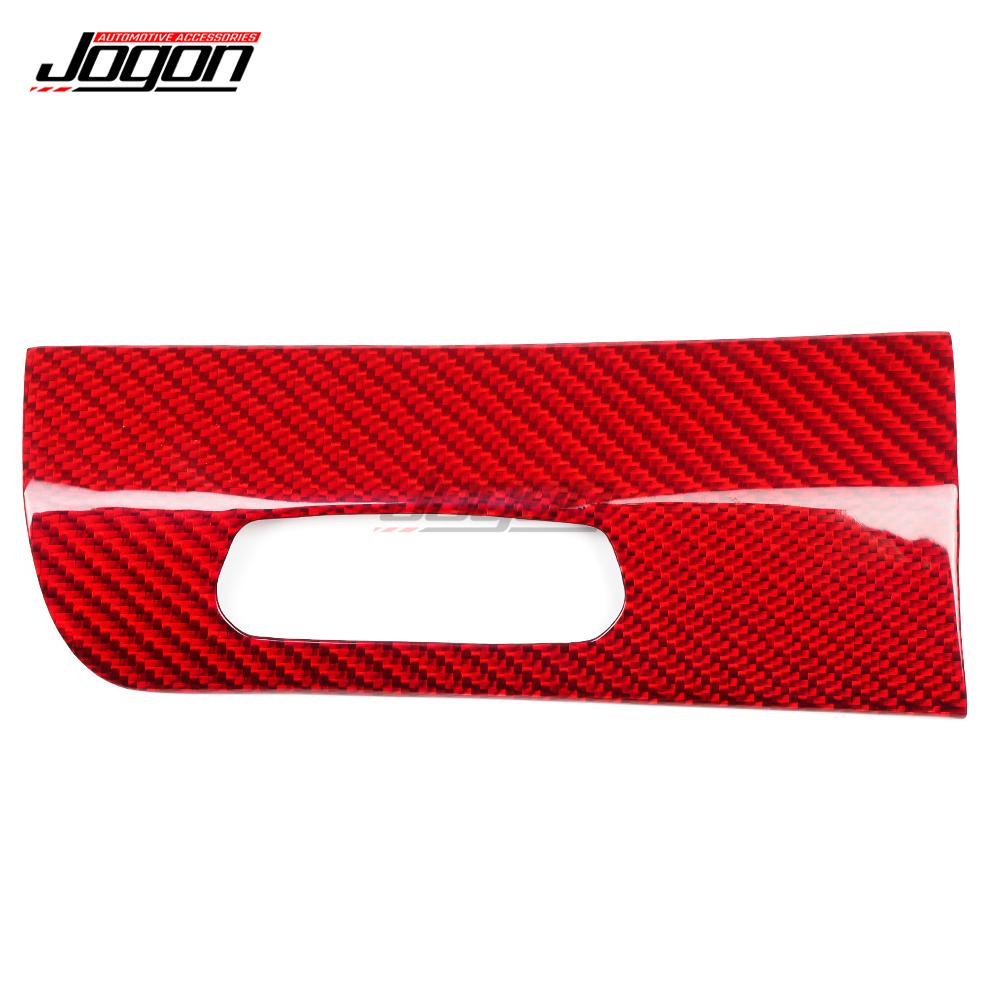 

Dry Carbon Fiber For Corvette C8 Stingray Z06 Z51 -2025 Car Interior Headlight Switch Button Frame Decorative Cover Trim Red carbon