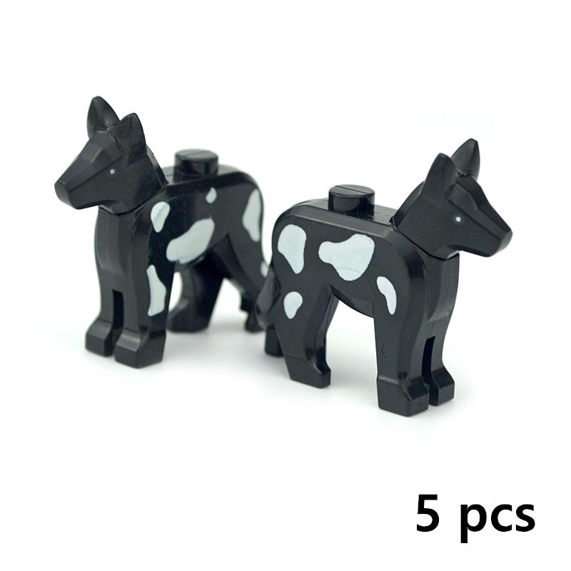 MOC City Animal Brick Building Blocks Creative Pet Zoo Dog Duck Tortoise Penguin Cat Pig Eggs Bird Rabbit DIY Model Toys For Kid