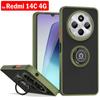 Shockproof Armor Funda for Redmi 14C 4G Case Translucent Ring Stand Holder Cover for Xiaomi Redmi 14C Full Protective Cover