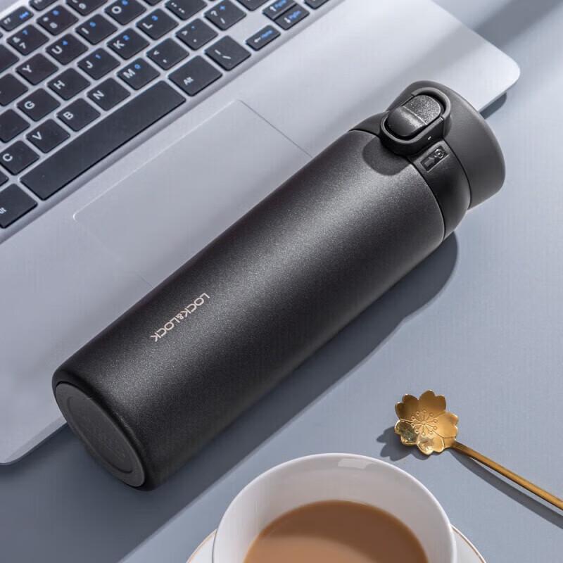 LOCK&LOCK Aspirations 316 Stainless Steel One-Touch Lid Insulated Mug