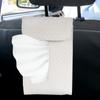 Tissue Box For Car Artificial Leather Napkin Holder Tissue Box Removable Strap Design Soft Tissue Organization Box For Caravan