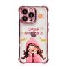 2026 girl chain for apple 17 cute phone case mate80promax transparent silicone 16 millet 15