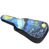 Guitar Backpack Handheld Nylon Thicken Dual Purpose Printed Musical Instrument Storage Bag4041in