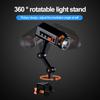 Reptile Heat UV Lamp Adjustable 360-degree Rotatable Rod with Screw Clip Dimmable Turtle Basking Light